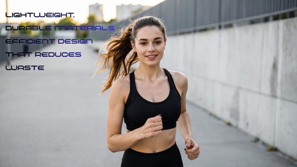 Lightweight, durable materials, efficient design